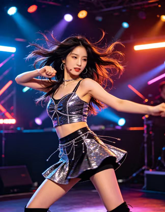 Energetic Dynamic Girl Group Anchor Dance