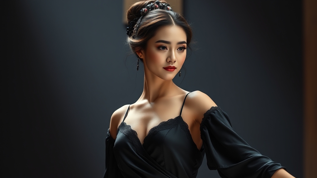 Black Silk Outfits for Mature Lady Dancers: How to Match Dance Wear for Charm