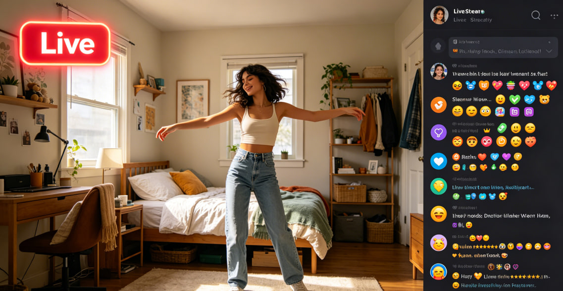 Unfiltered Motion: A Reflection on a Live-Streamed Dance